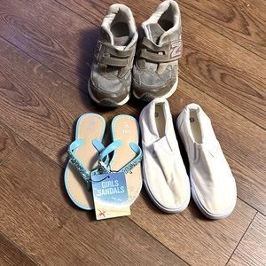 Bundle shoes size 13 little girls